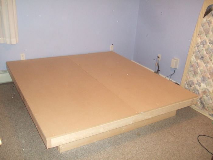 Hvordan man laver en platform seng med mdf